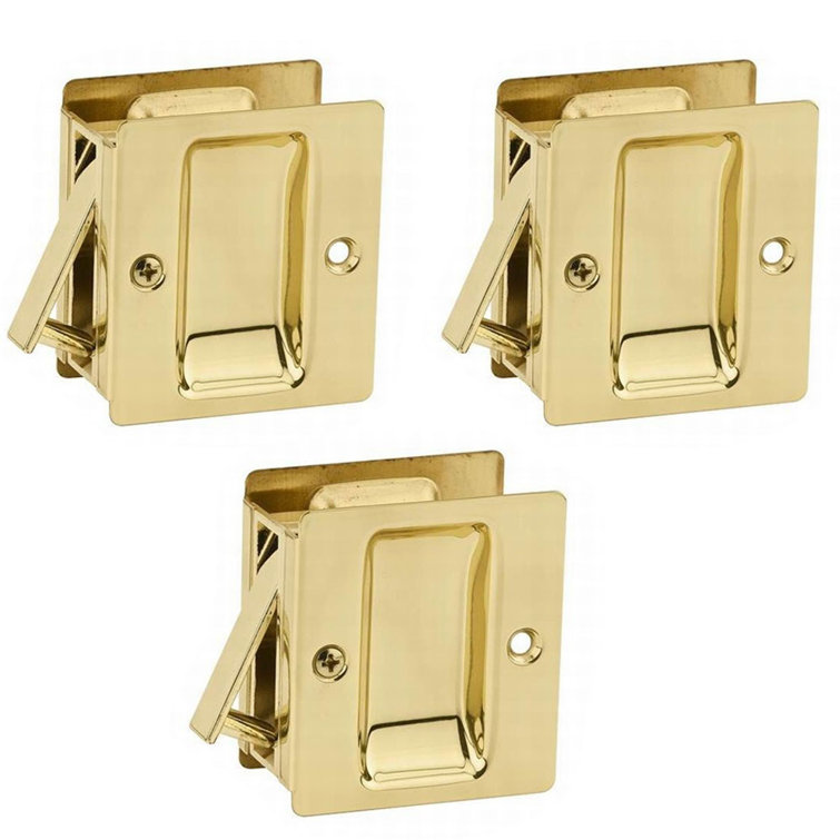 Kwikset Notch Pocket Door Hardware Wayfair